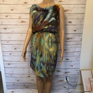 🎈Jessica Simpson Fressia Watercolor Dress Size 4
